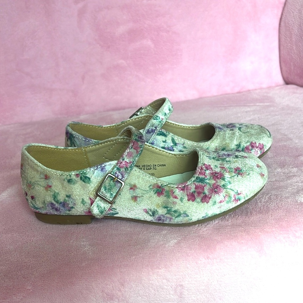 Girls LoveShackFancy by Gap flower shoes